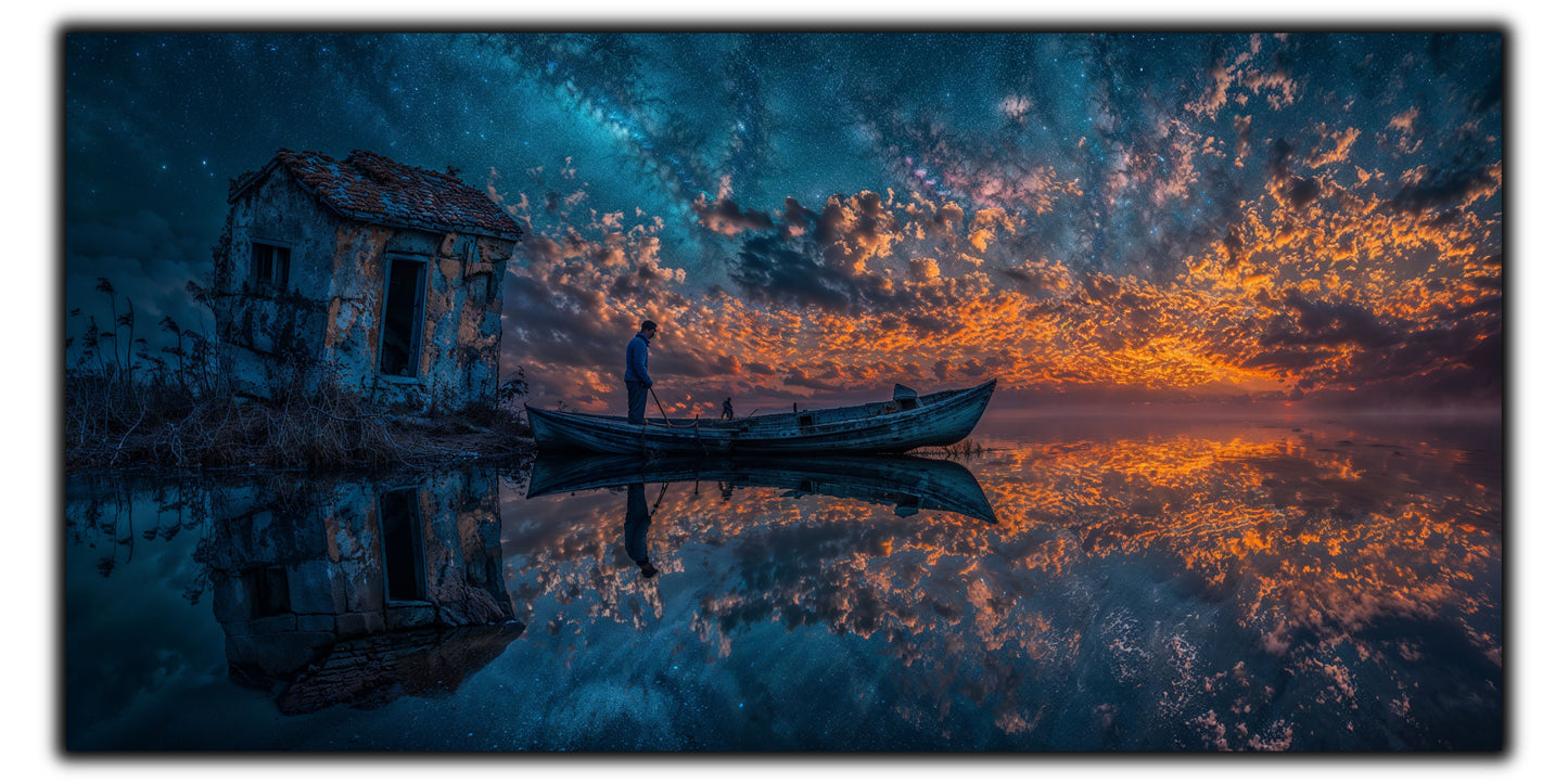 Night and Soul - Tablou Living - Sticla Securizata - no11