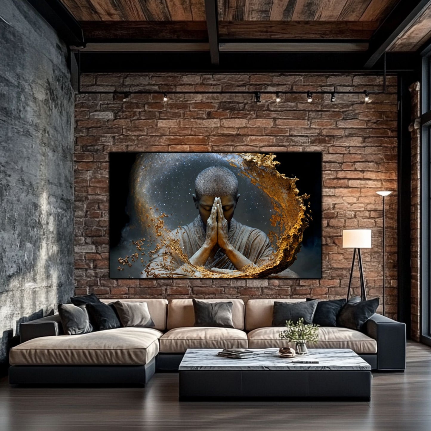 Tablou Decorativ pe Sticla Securizata – Ideal pt Dormitor si Living - Beyond Stardust No04