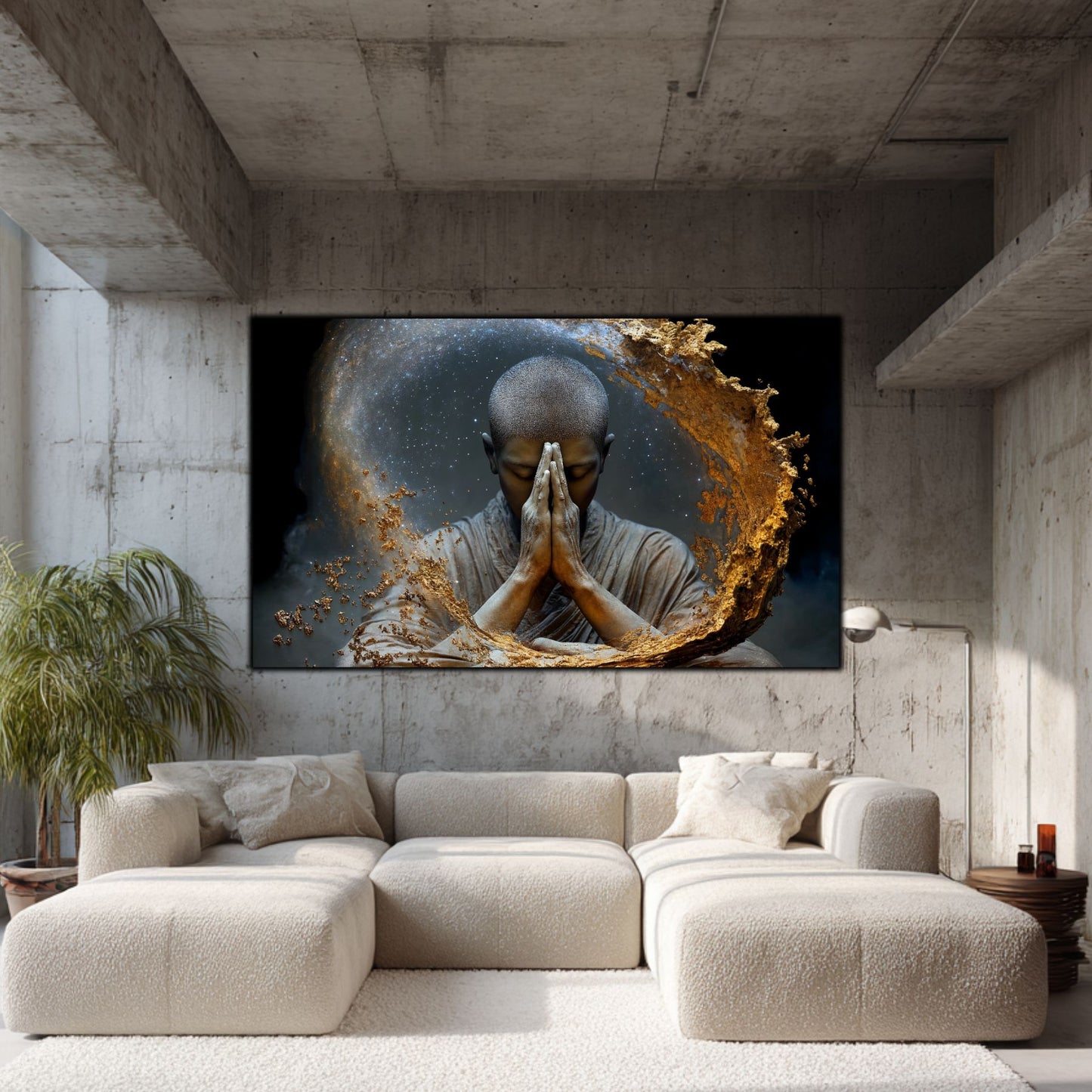 Tablou Decorativ pe Sticla Securizata – Ideal pt Dormitor si Living - Beyond Stardust No04