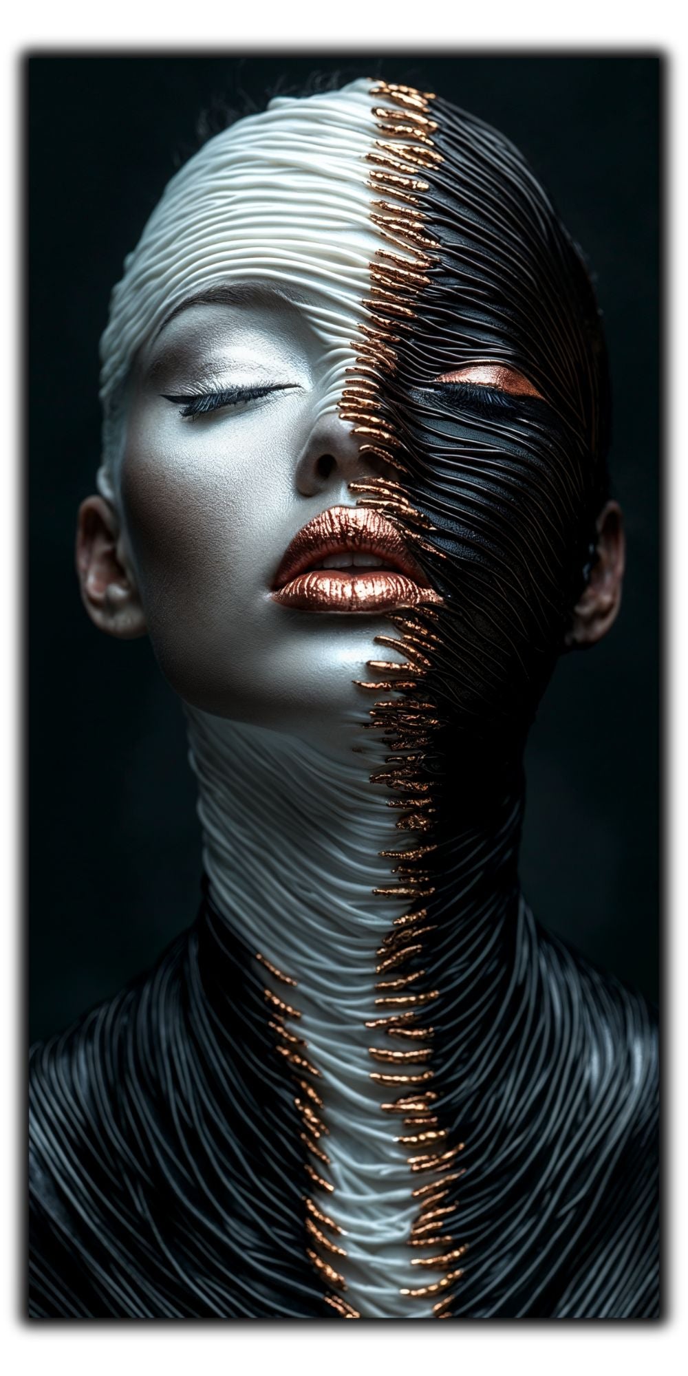 Innerverse - Tablou Sticla - Unicat - no13