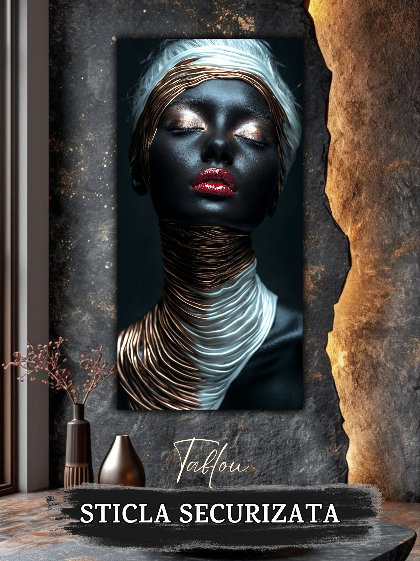 Innerverse - Tablou Sticla - Unicat - no16