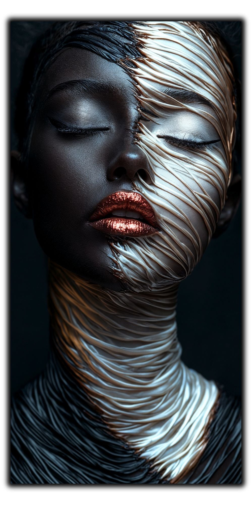 Innerverse - Tablou Sticla - Unicat - no14