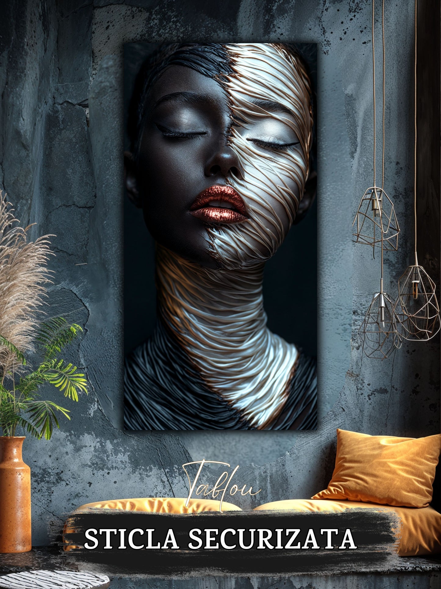 Innerverse - Tablou Sticla - Unicat - no14