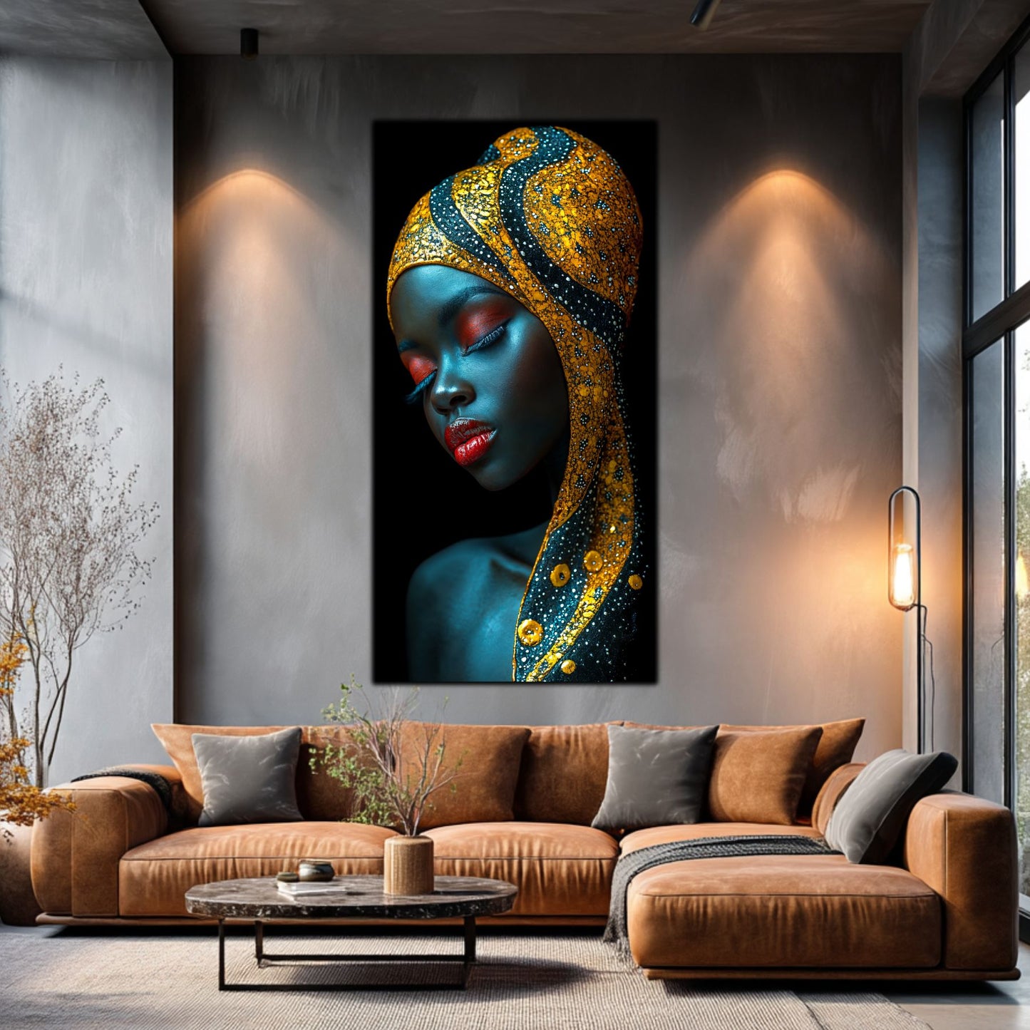 Tablou unicat din sticlă securizată - Beyond Tribe NO14