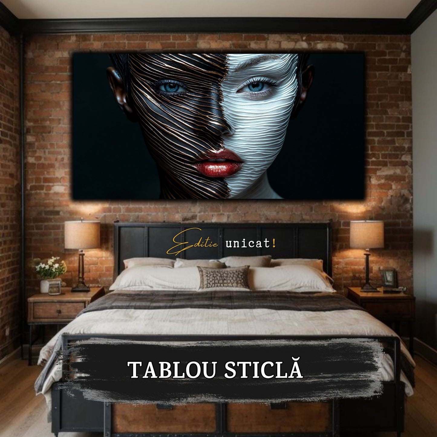 Innerverse - Tablou Sticla - Unicat - no10