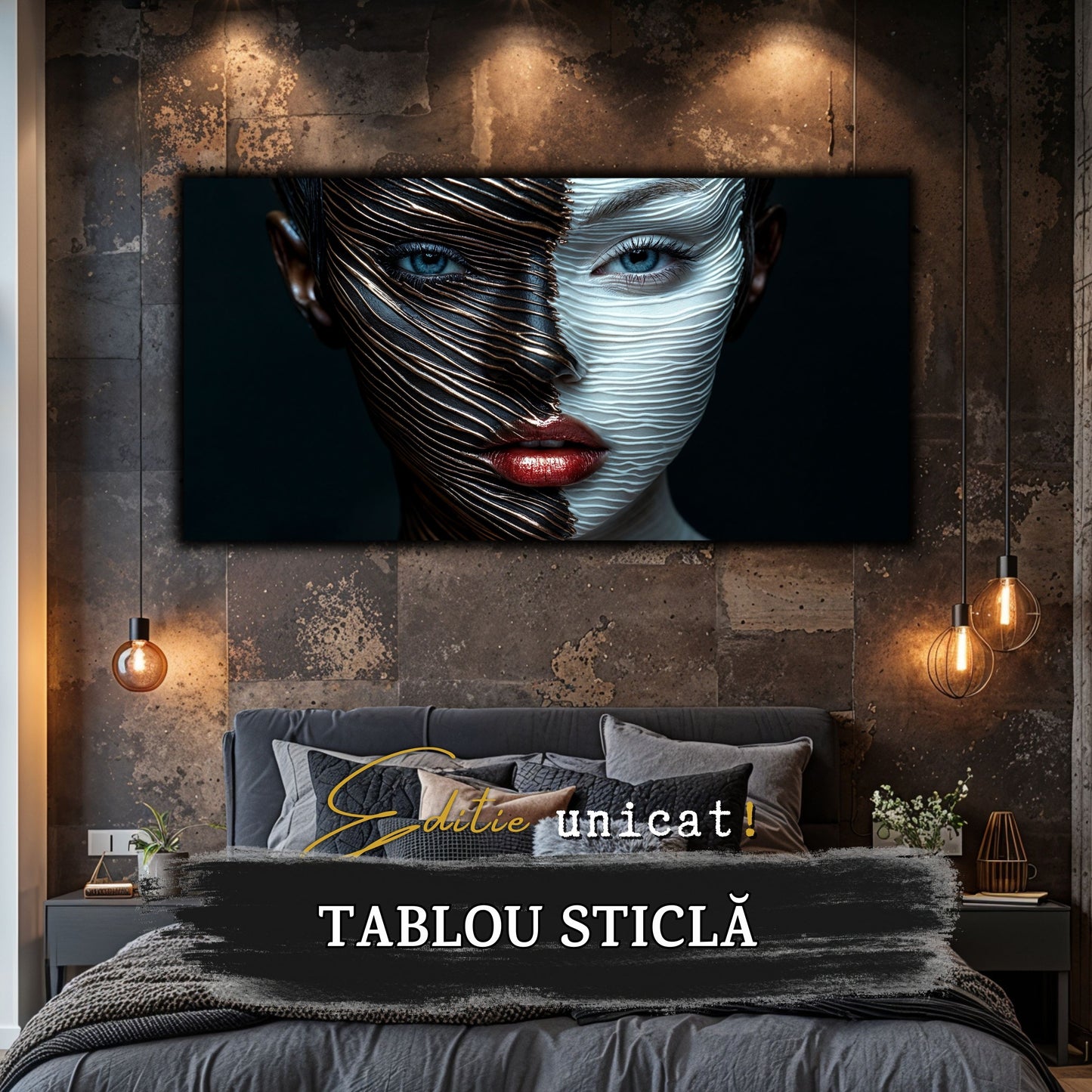 Innerverse - Tablou Sticla - Unicat - no10