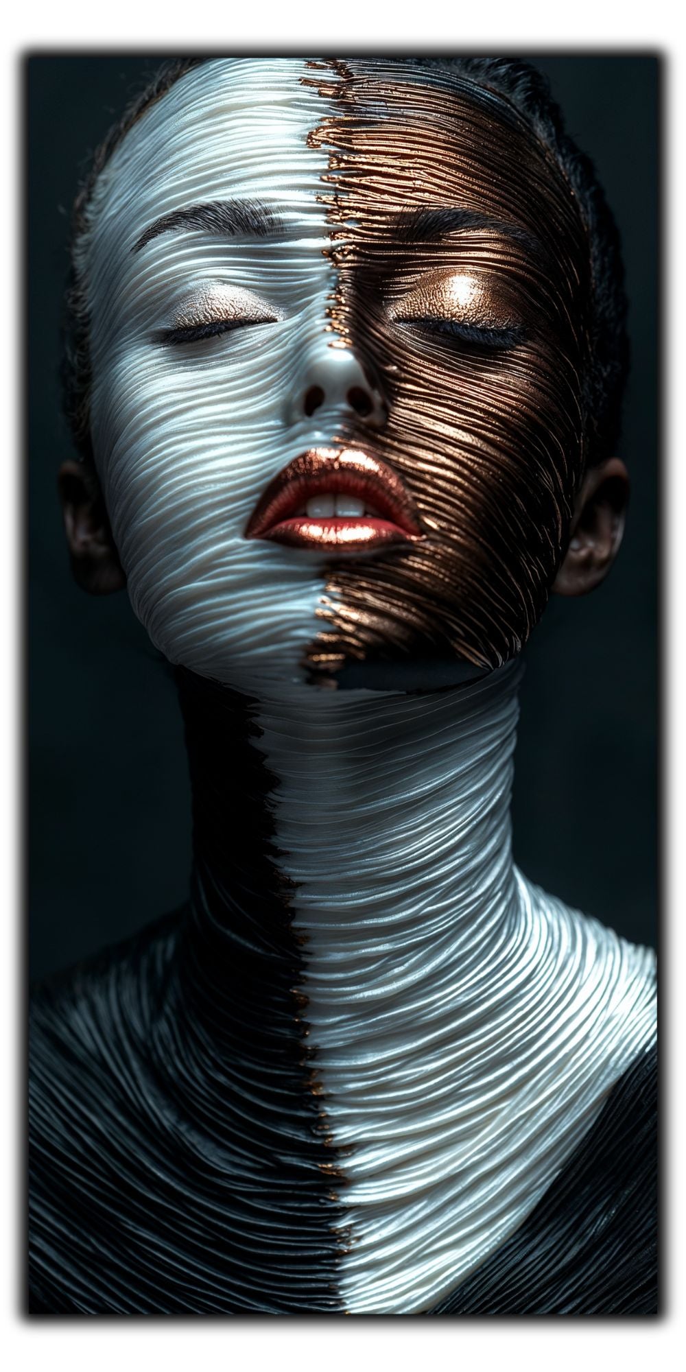 Innerverse - Tablou Sticla - Unicat - no15