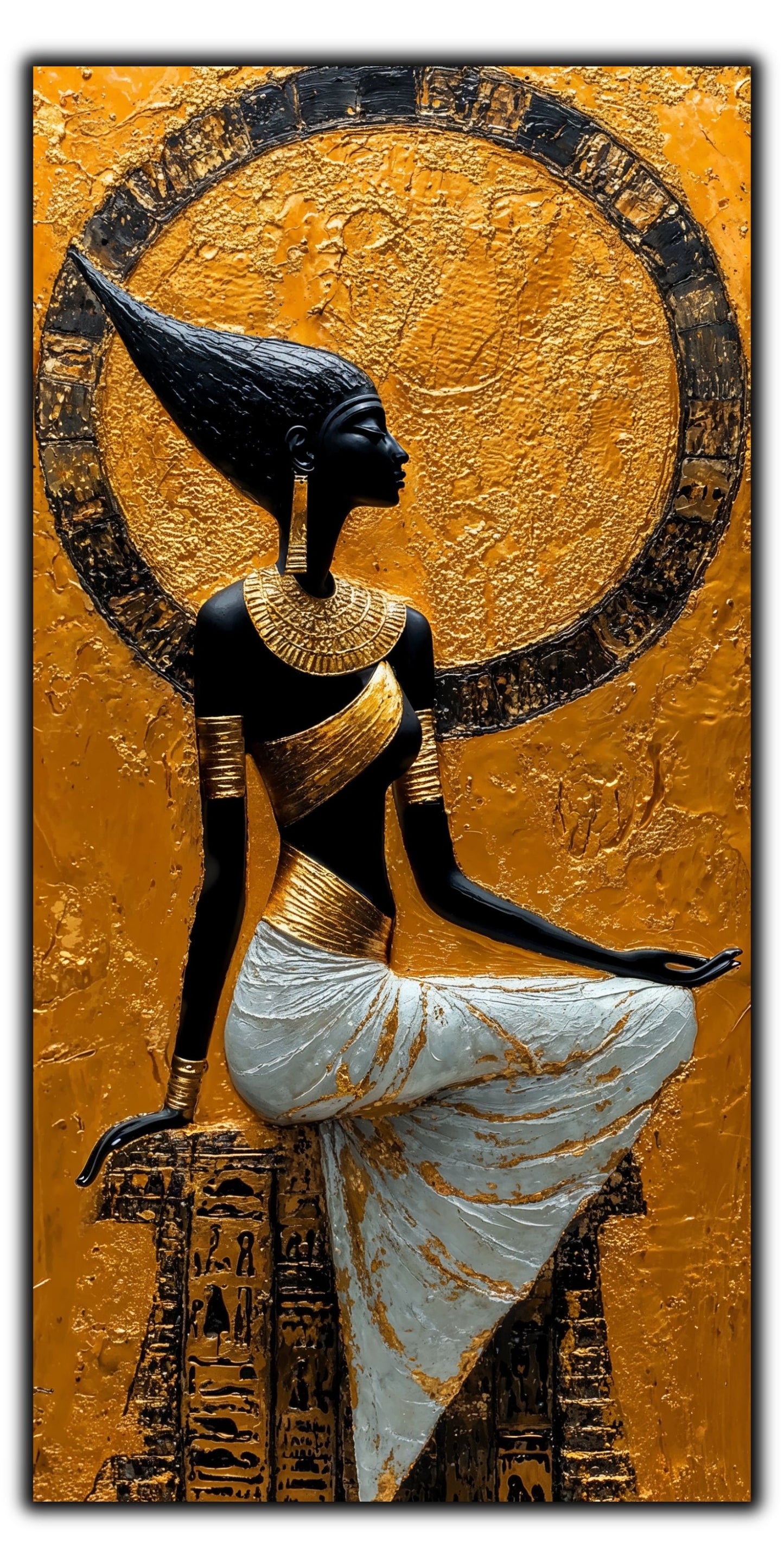 Whispers of the Nile - Tablou Sticla - 03