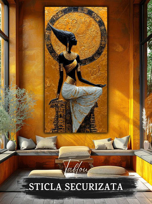 Whispers of the Nile - Tablou Sticla - 03