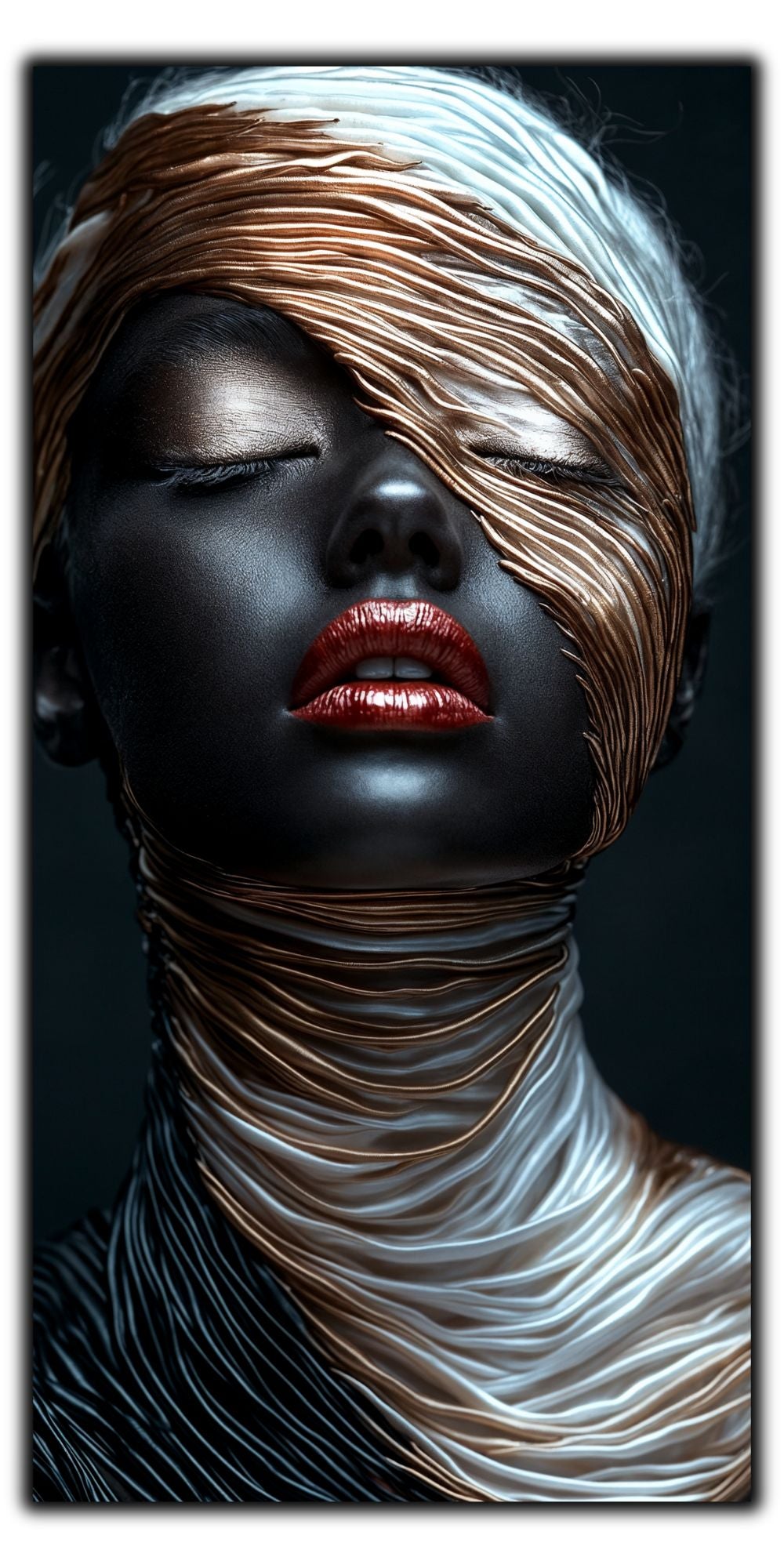 Innerverse - Tablou Sticla - Unicat - no03