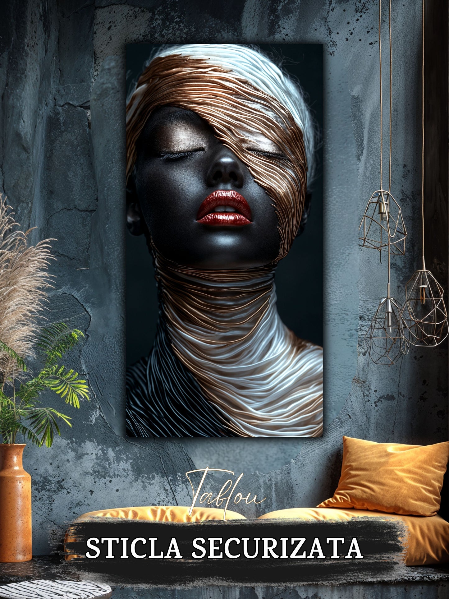 Innerverse - Tablou Sticla - Unicat - no03