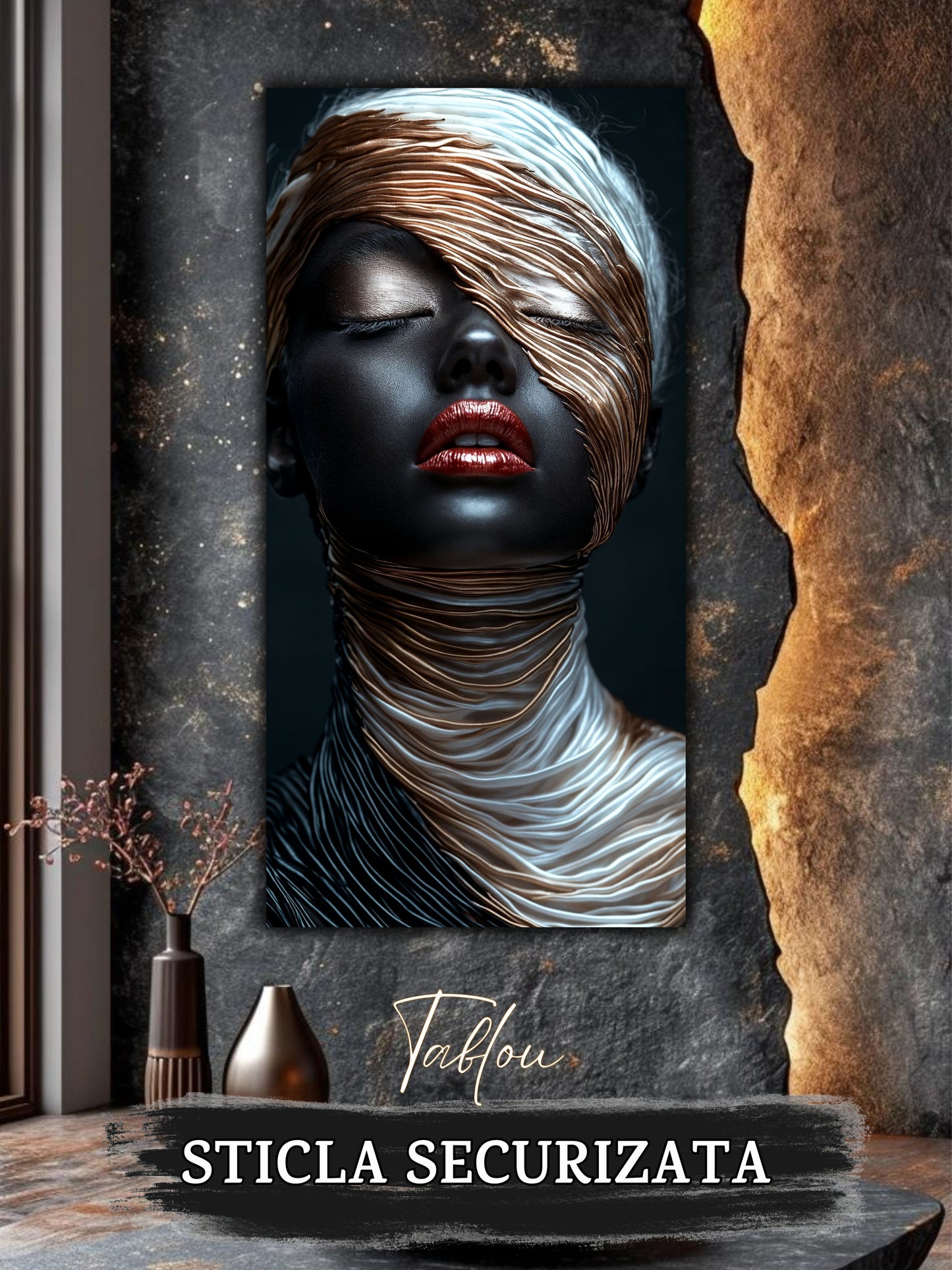 Innerverse - Tablou Sticla - Unicat - no03