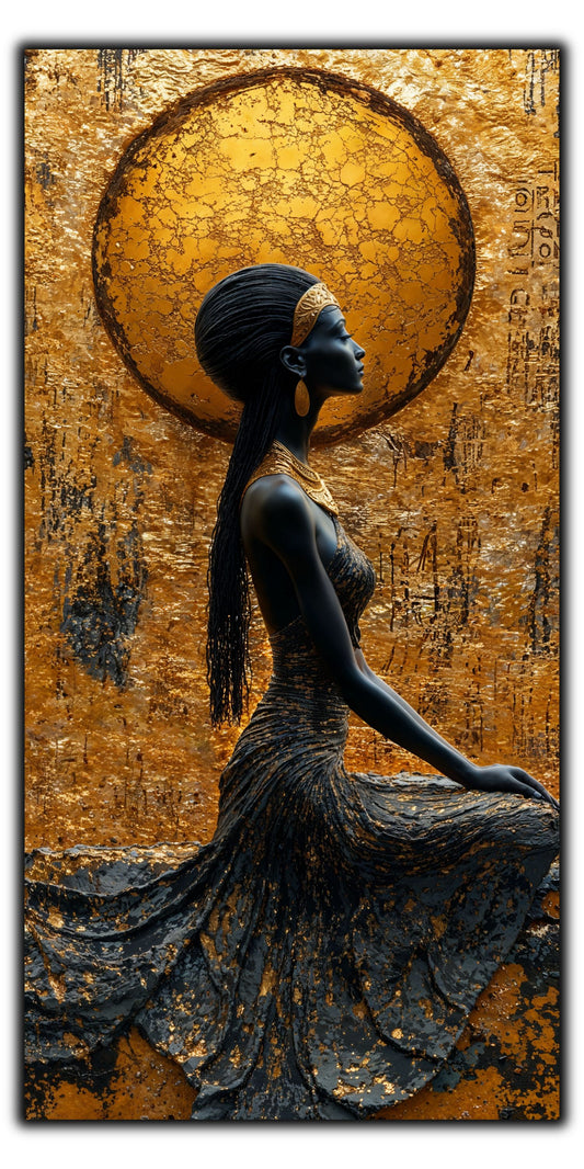 Whispers of the Nile - Tablou Sticla - 06