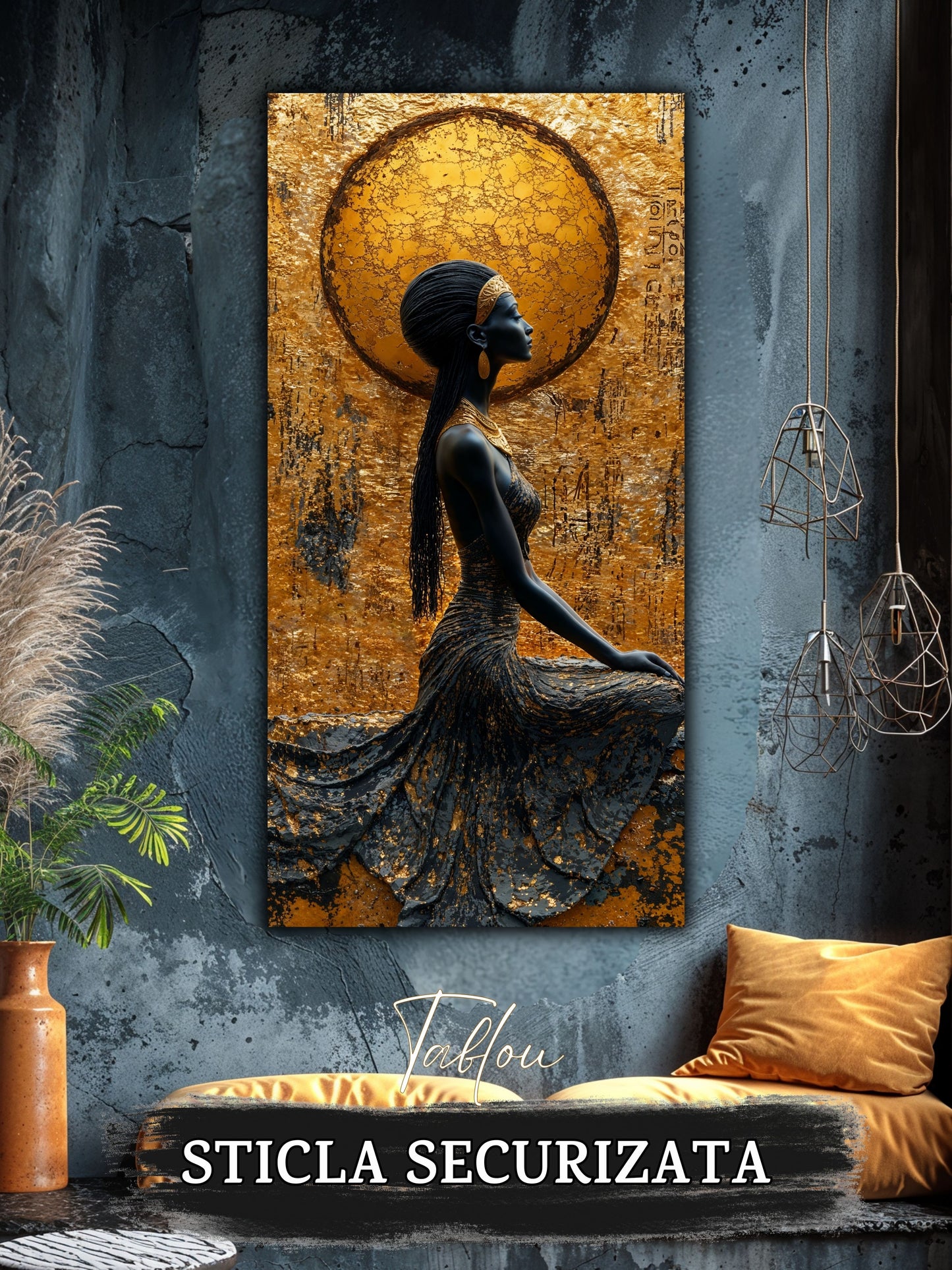 Whispers of the Nile - Tablou Sticla - 06