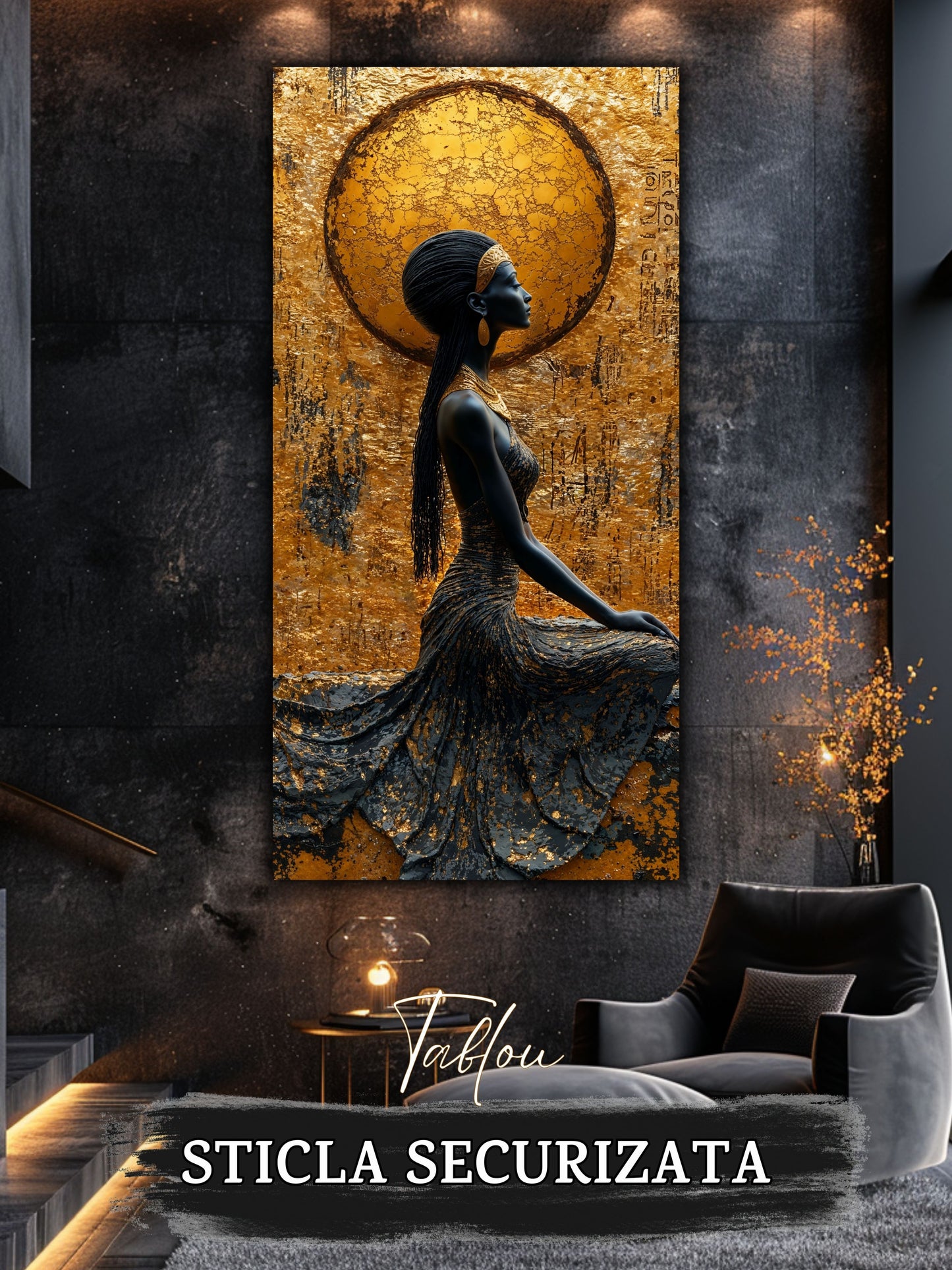 Whispers of the Nile - Tablou Sticla - 06