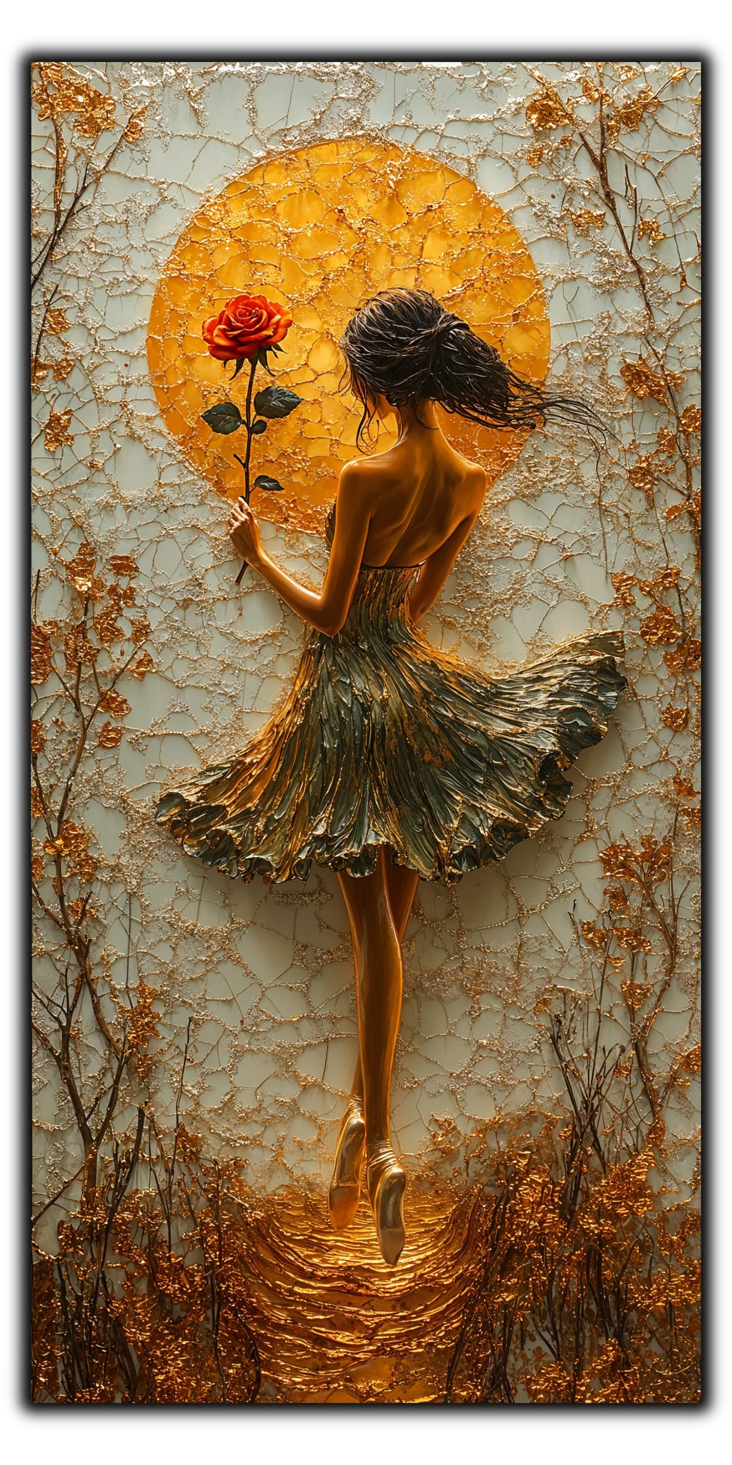 Tablou Sticla Securizata - Fragment of The Soul - 05