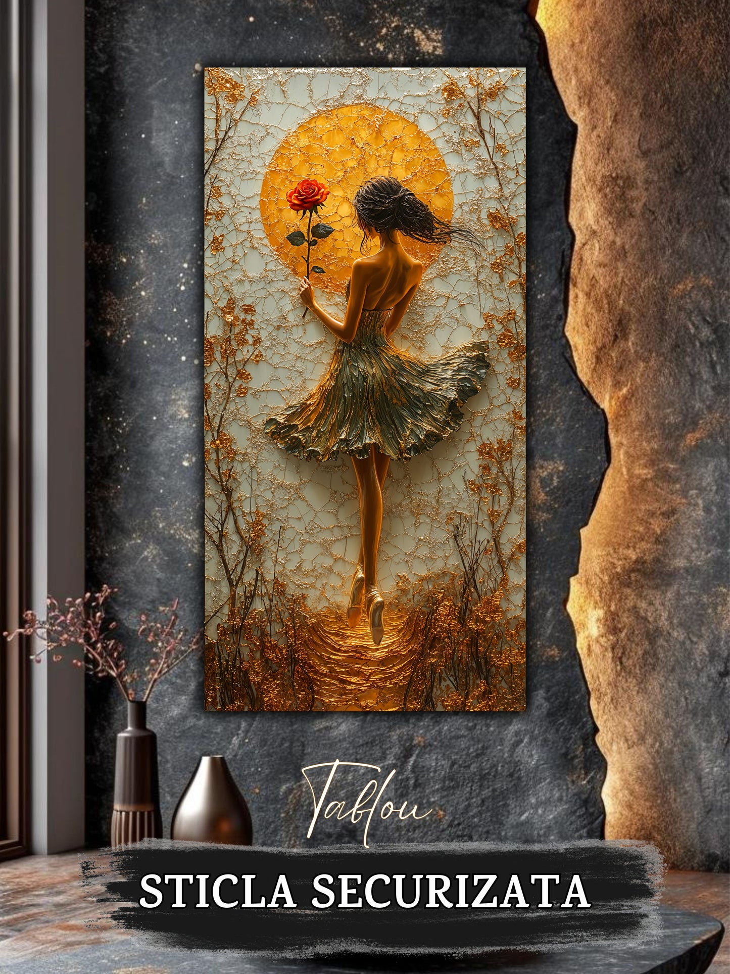 Tablou Sticla Securizata - Fragment of The Soul - 05
