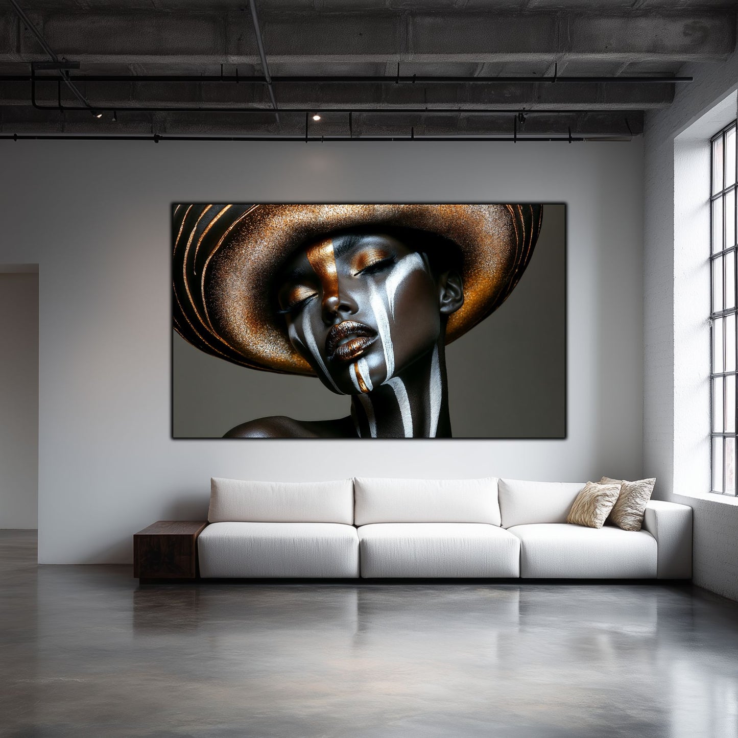 Dark Glow - Tablou elegant pentru living modern - Decor Contemporan Abstract