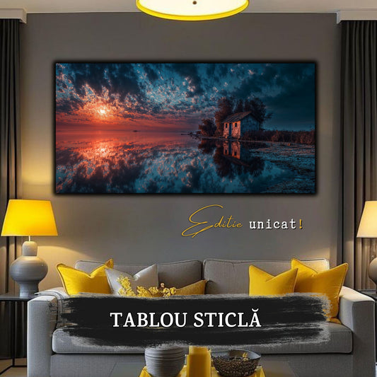 Night and Soul - Tablou Living - Sticla Securizata - no12