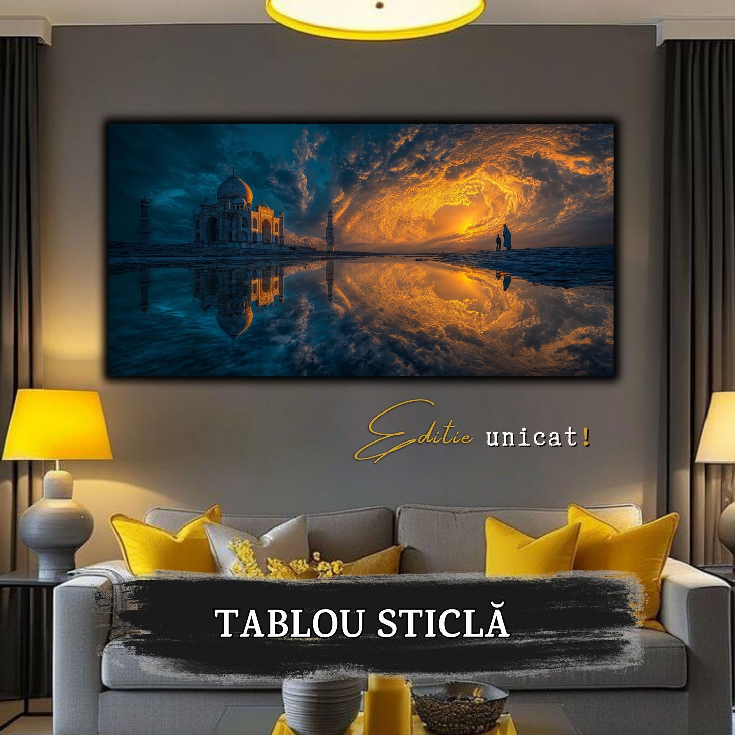Eternal Sunset - Tablouri Decorative din Sticla - no02