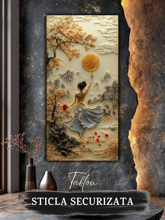 Tablou Sticla Securizata - Fragment of The Soul - 09
