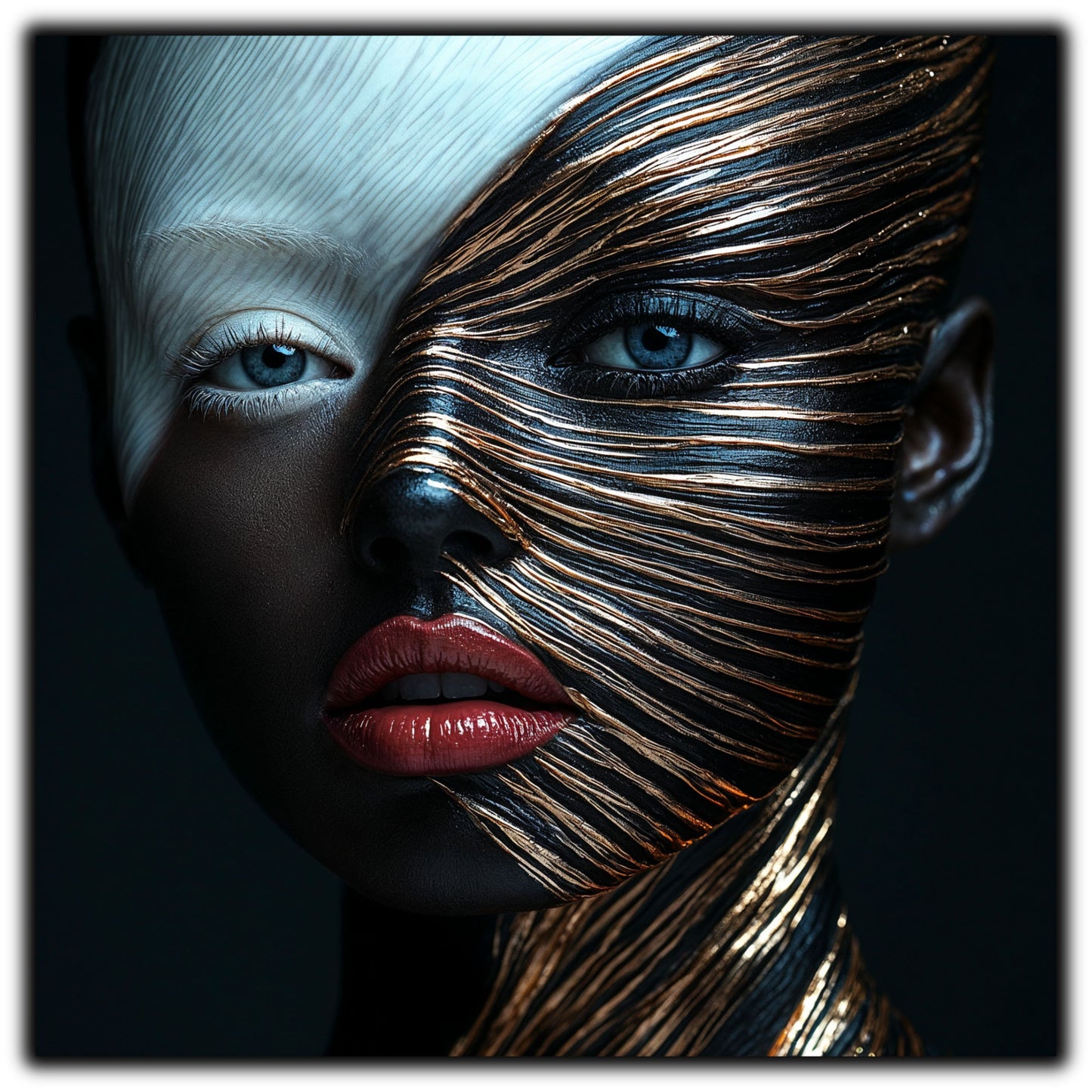 Innerverse - Tablou Sticla - Unicat - no07