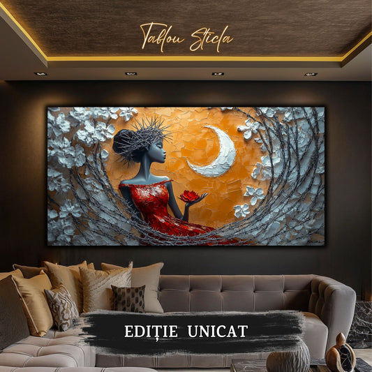 Thorned Beauty - Tablou Sticla Securizata - no16