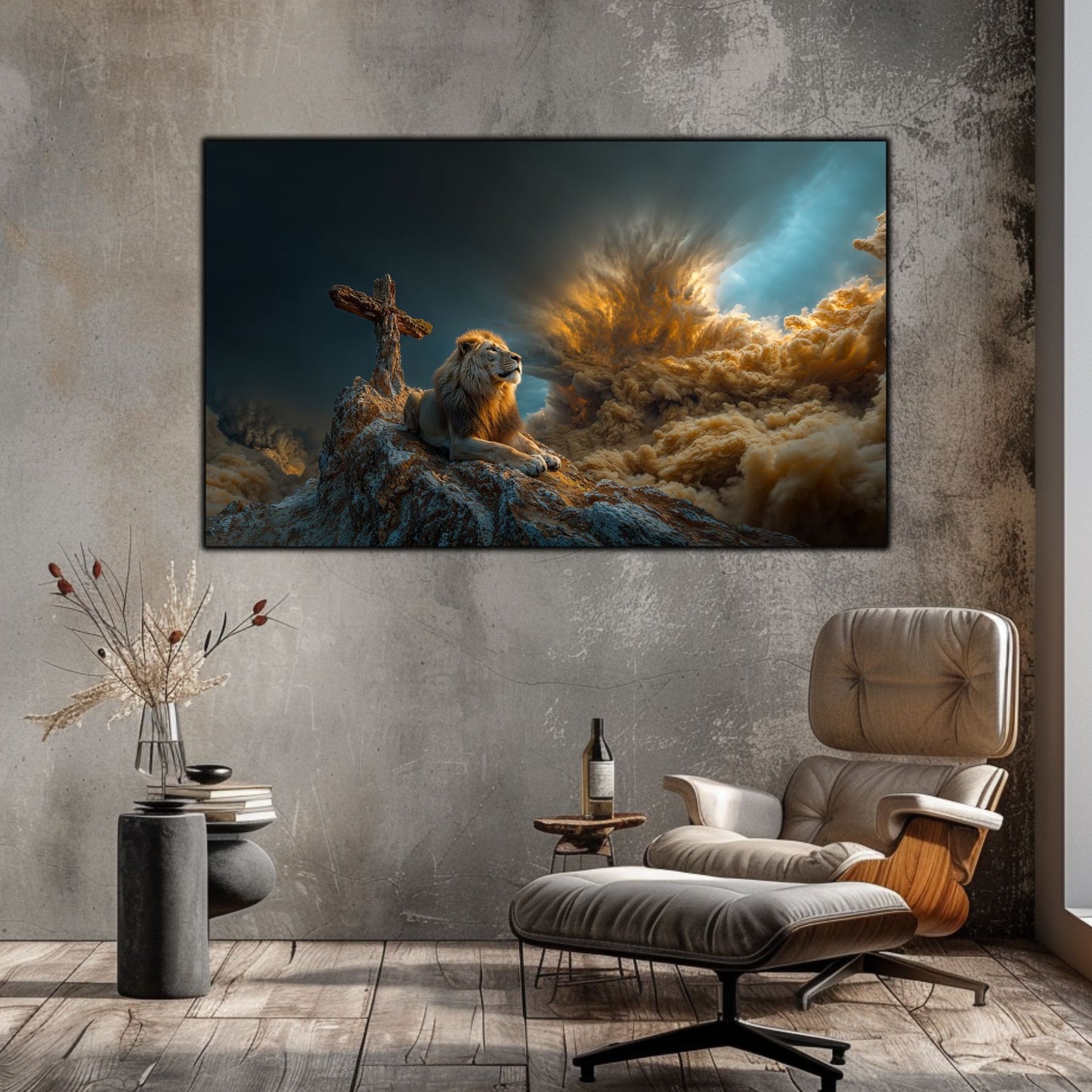 Tablou Decorativ Modern - Print UV pe Sticla - „Sacred Modernities” - No01