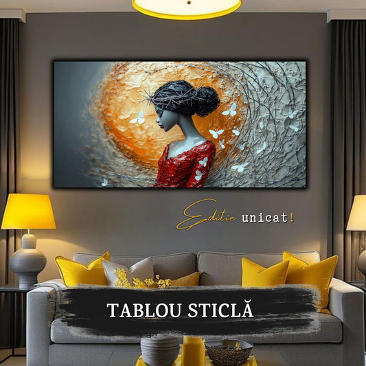 Thorned Beauty - Tablou Sticla Securizata - no01