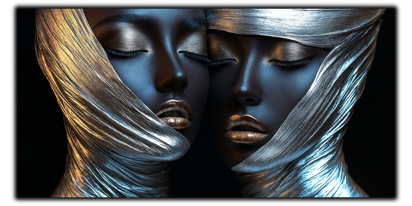 Innerverse - Tablou Sticla - Unicat - no05