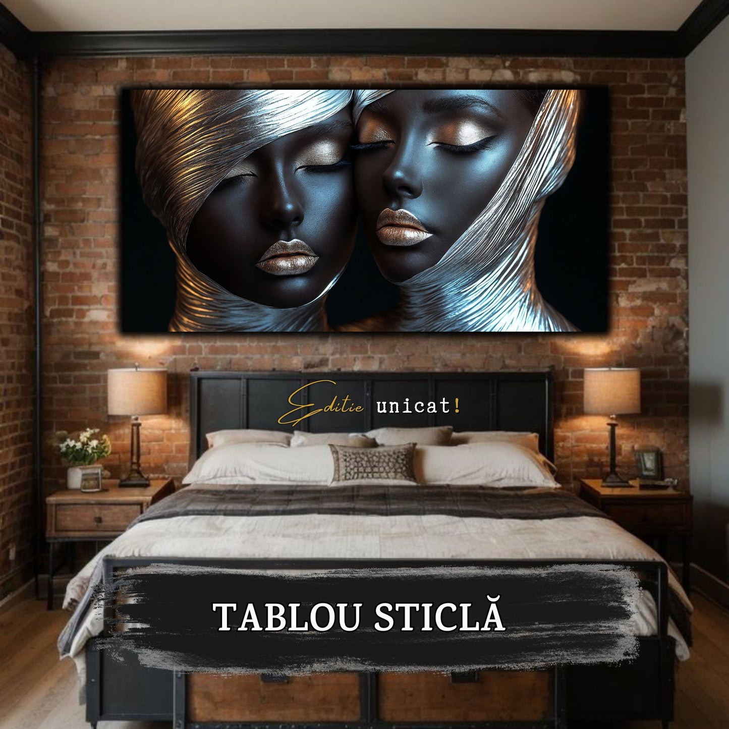 Innerverse - Tablou Sticla - Unicat - no04