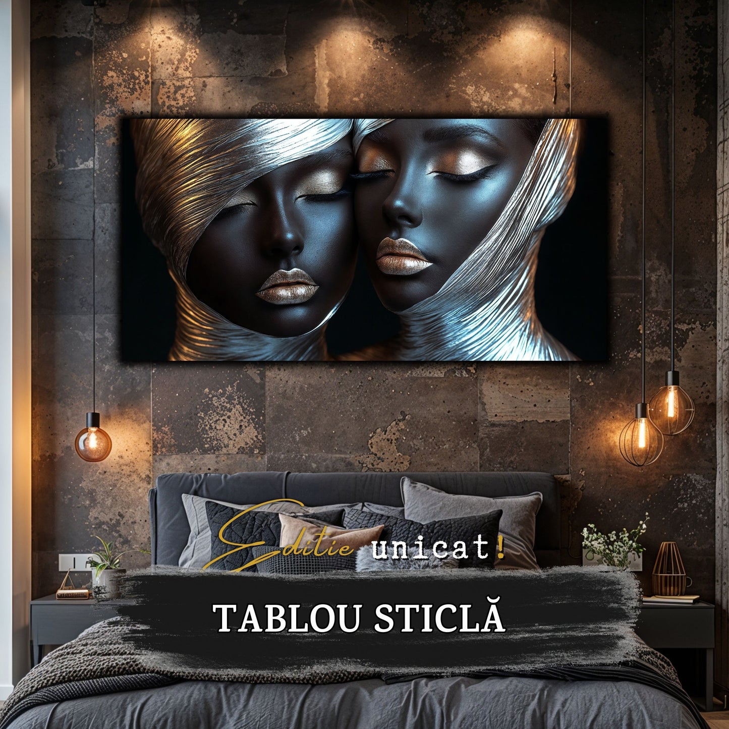 Innerverse - Tablou Sticla - Unicat - no04