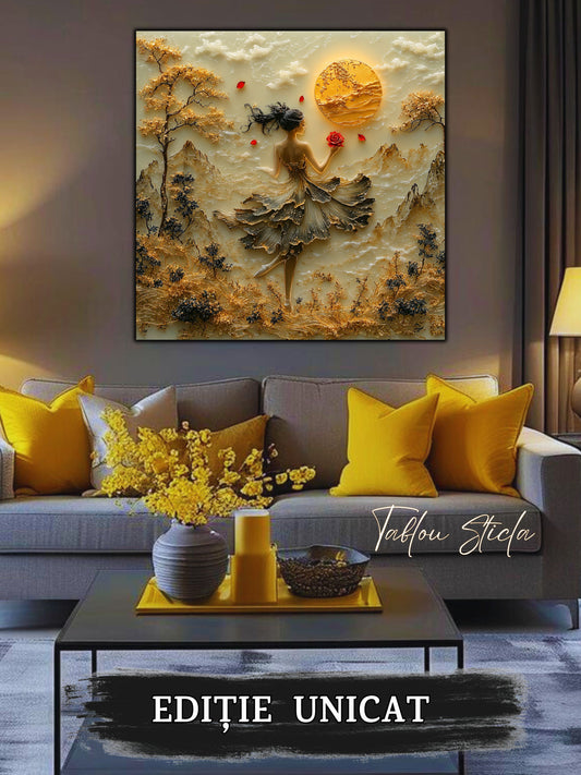 Tablou Sticla Securizata - Fragment of The Soul - 13