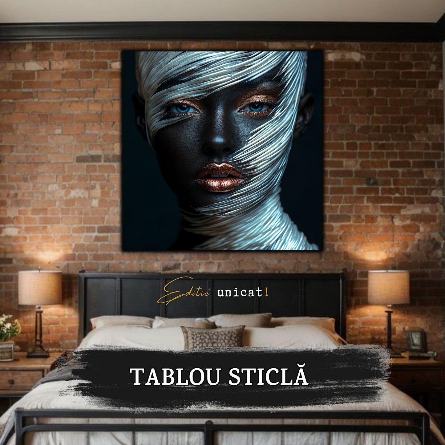 Innerverse - Tablou Sticla - Unicat - no09