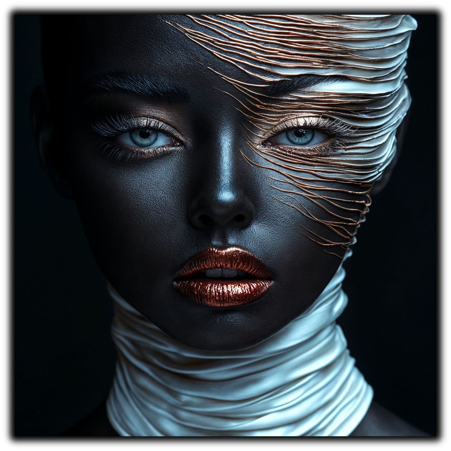 Innerverse - Tablou Sticla - Unicat - no22