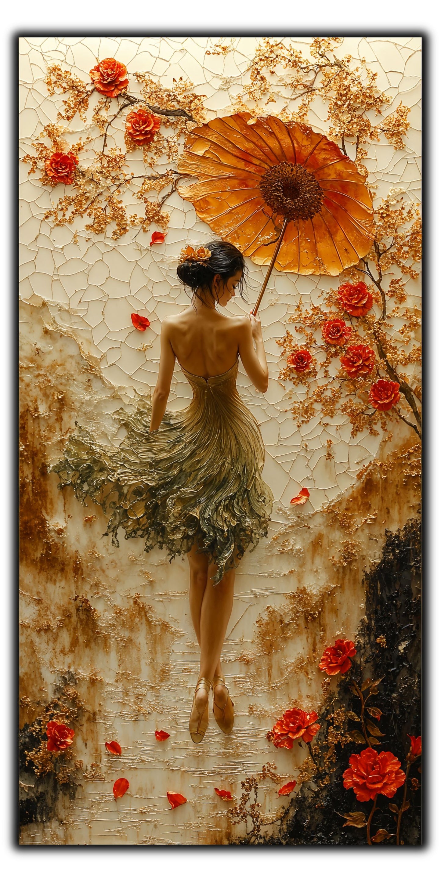 Tablou Sticla Securizata - Fragment of The Soul - 03