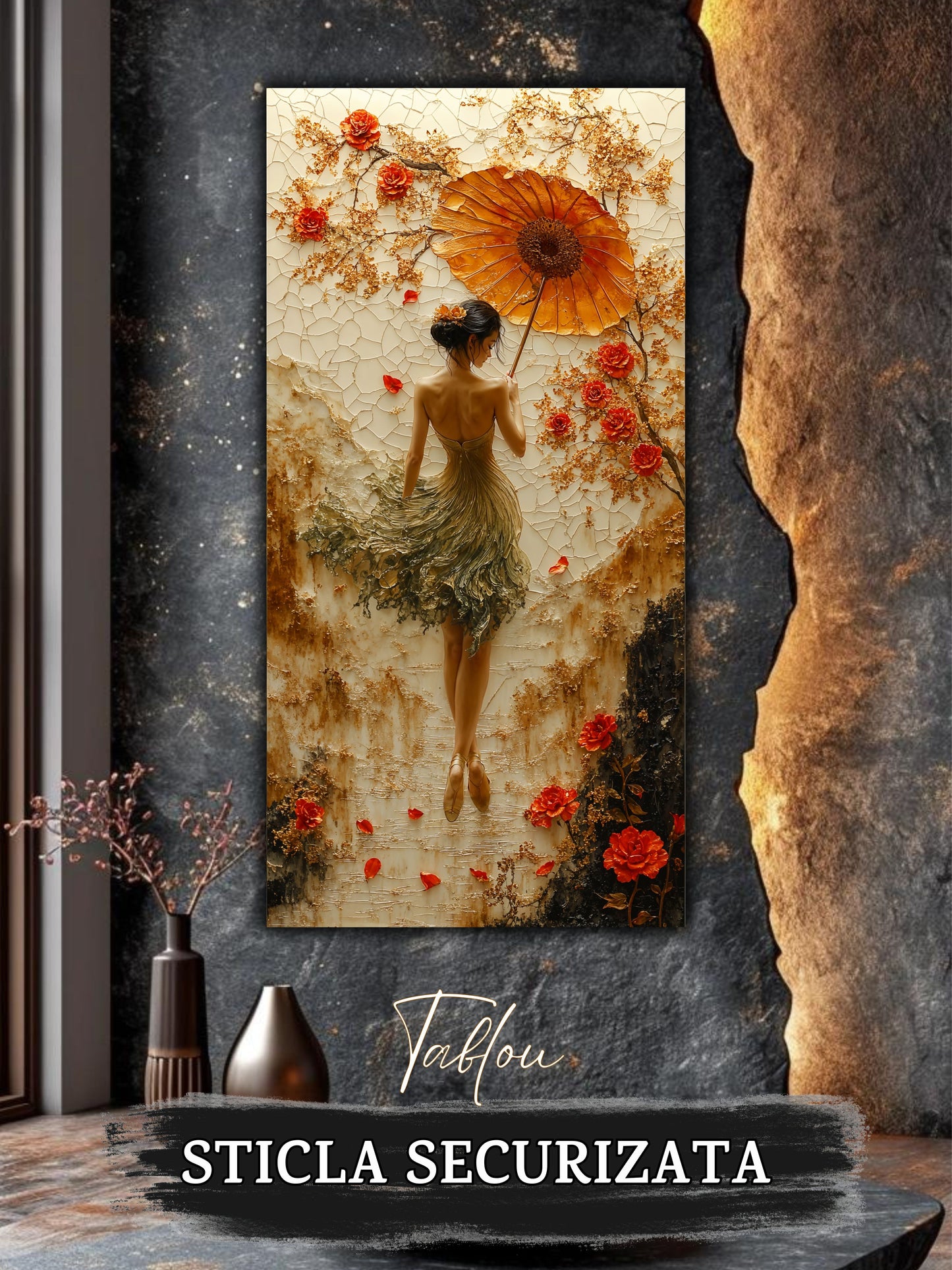 Tablou Sticla Securizata - Fragment of The Soul - 03