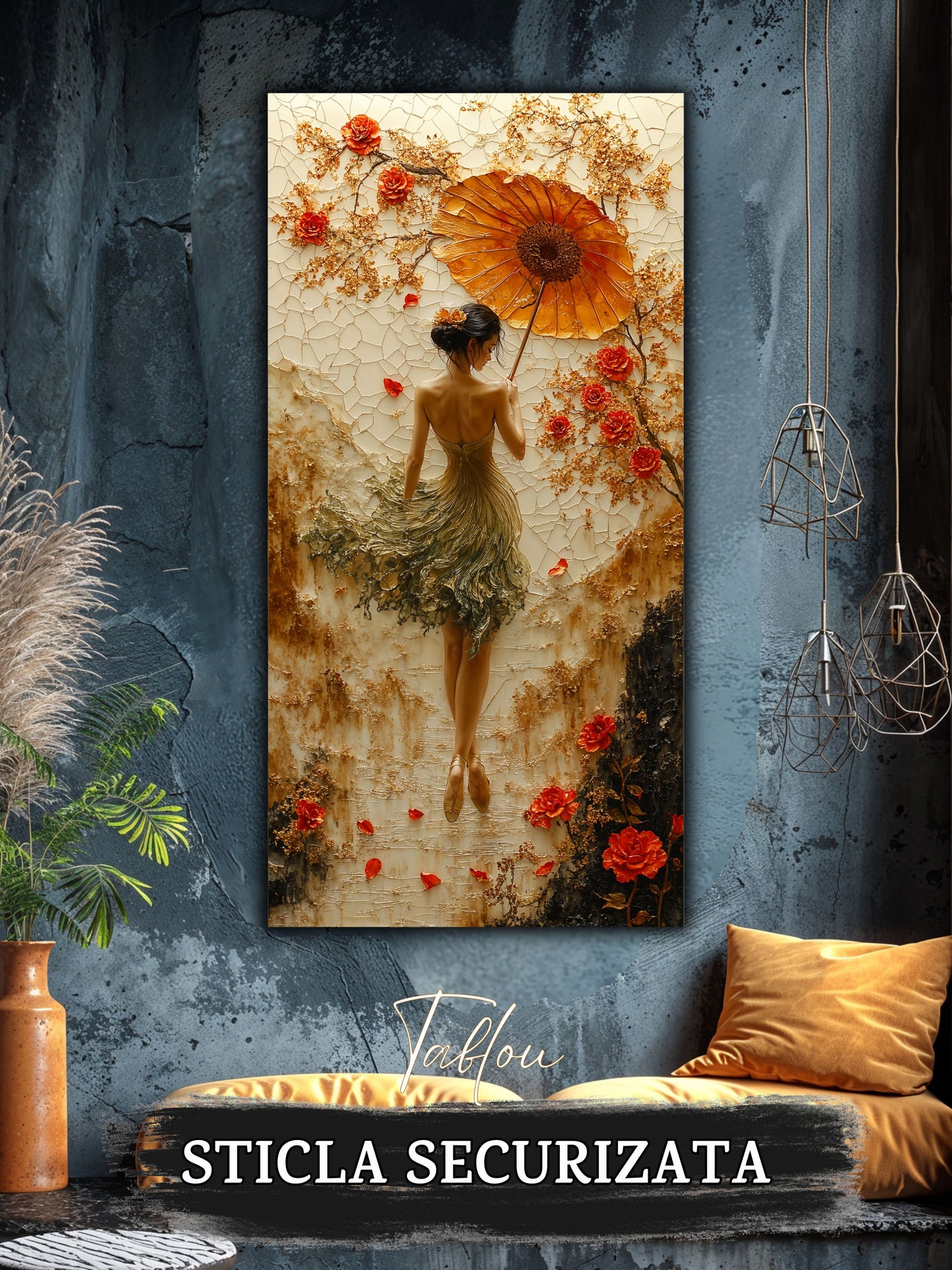 Tablou Sticla Securizata - Fragment of The Soul - 03