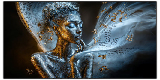 Beyond Meditation - Tablouri moderne pe sticla securizata pentru living contemporan NO13