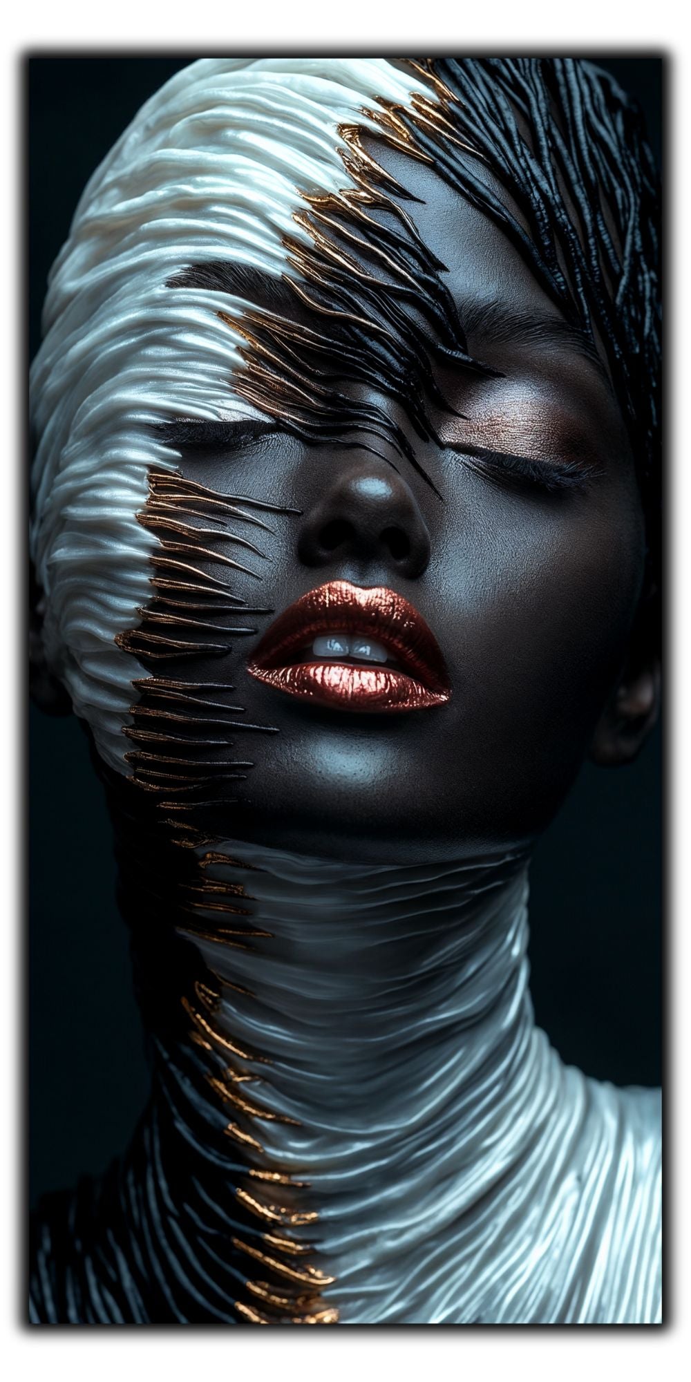 Innerverse - Tablou Sticla - Unicat - no01