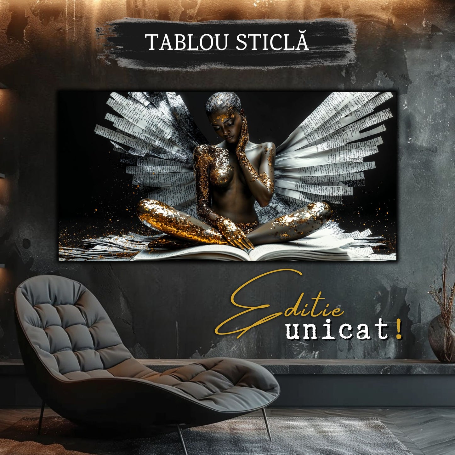 Frosted Soul 03 - Tablou Sticla Securizata