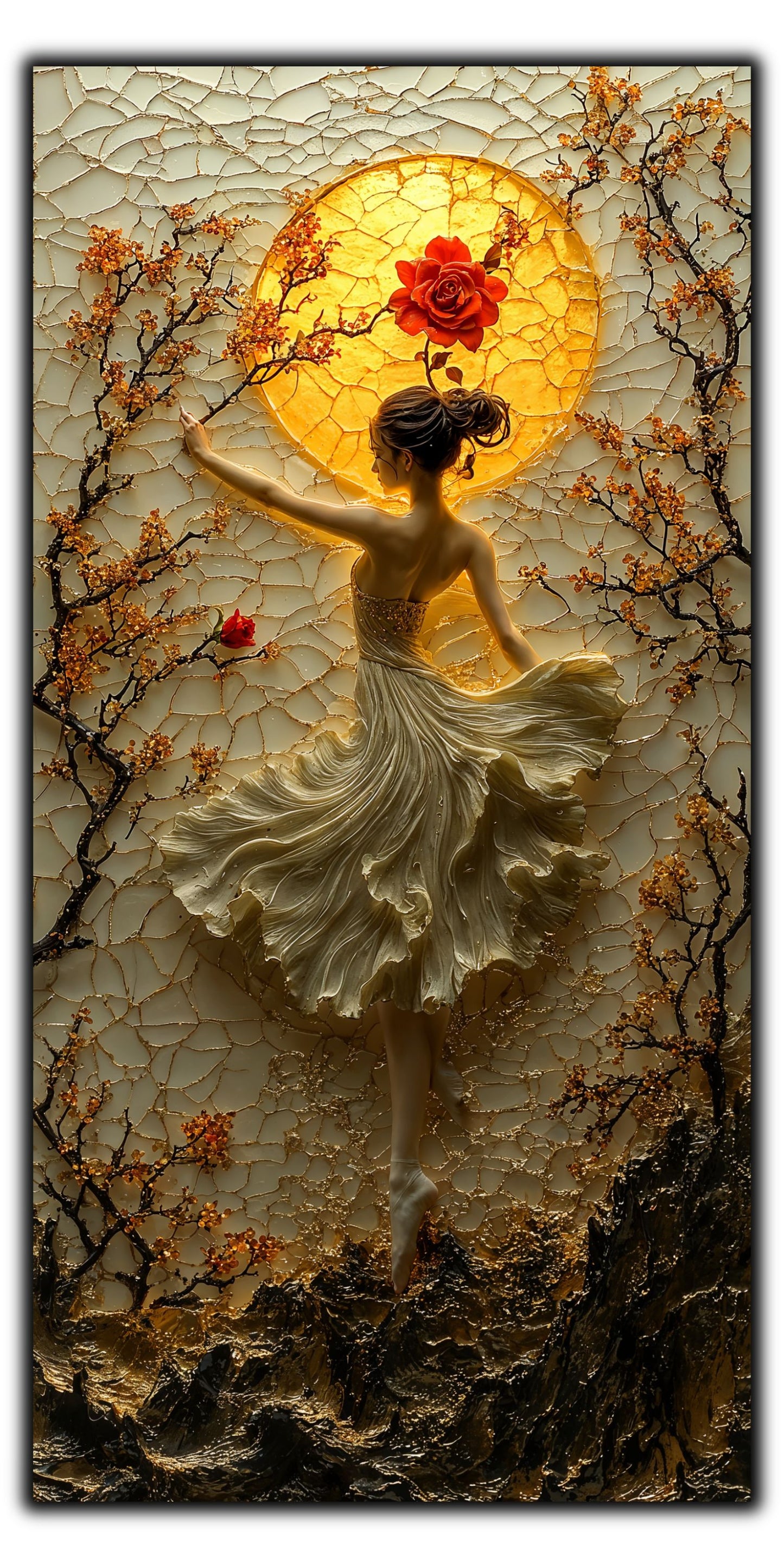 Tablou Sticla Securizata - Fragment of The Soul - 12