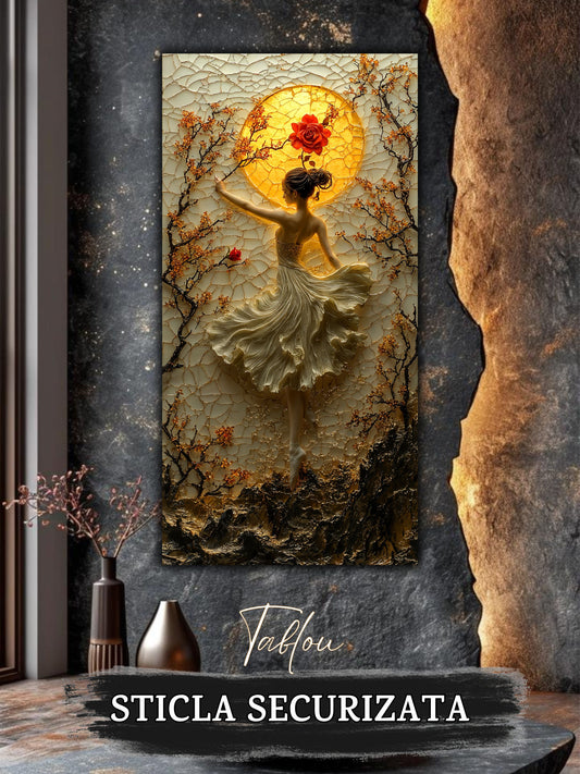 Tablou Sticla Securizata - Fragment of The Soul - 12