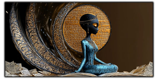 Neo-Icon, Tablou Decorativ din Sticla – Ideal pentru Dormitor si Living NO 04