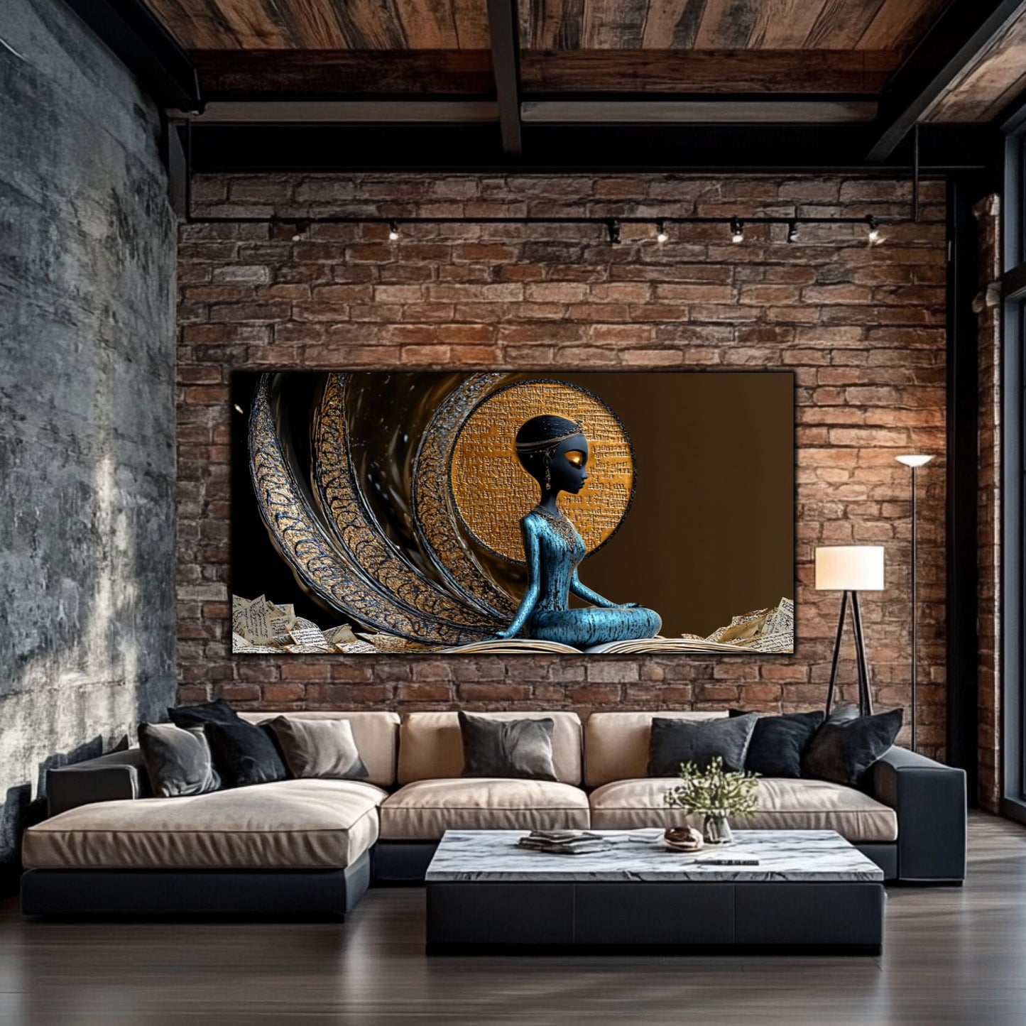 Neo-Icon, Tablou Decorativ din Sticla – Ideal pentru Dormitor si Living NO 04