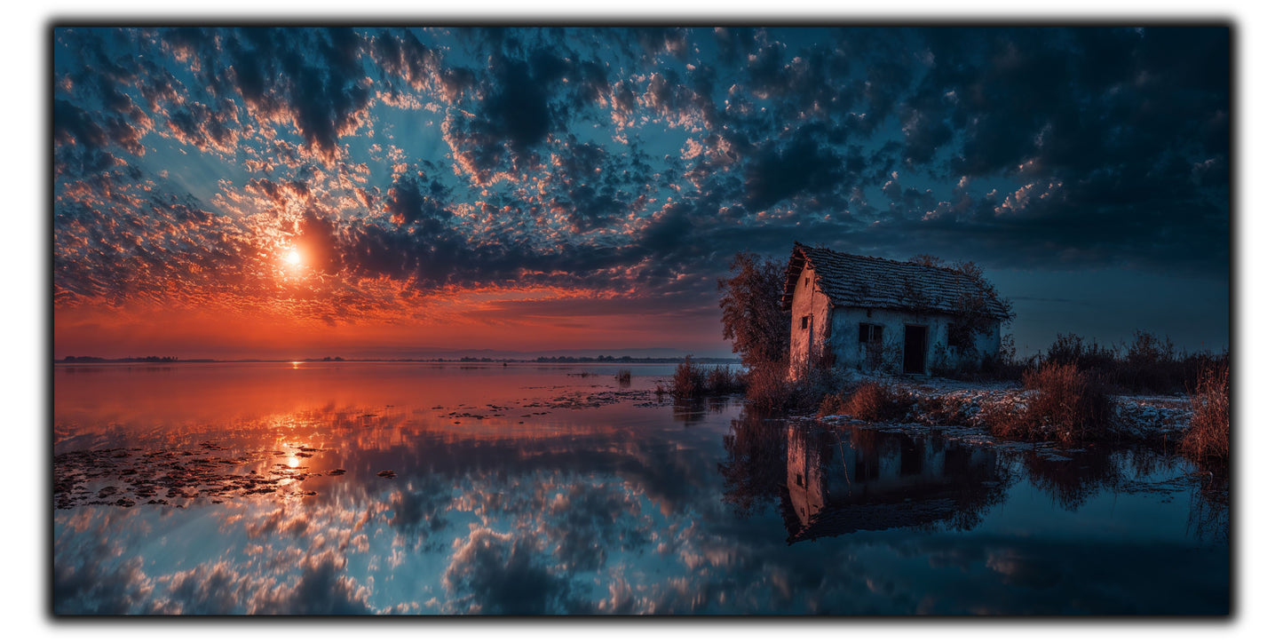 Night and Soul - Tablou Living - Sticla Securizata - no02