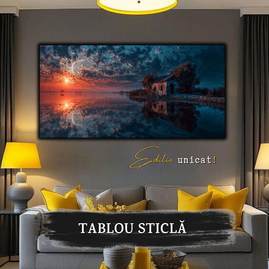 Night and Soul - Tablou Living - Sticla Securizata - no15