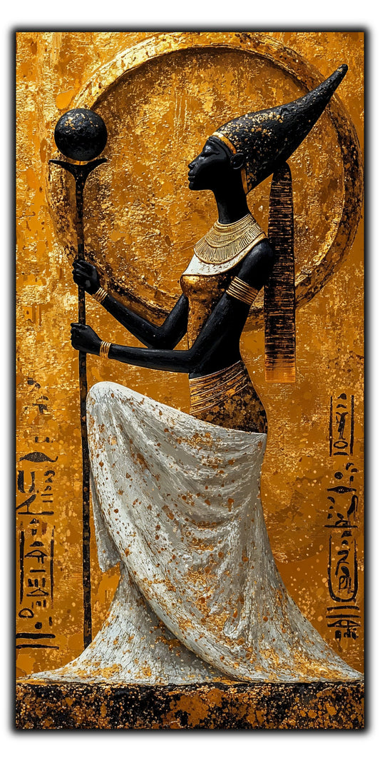 Whispers of the Nile - Tablou Sticla - 05