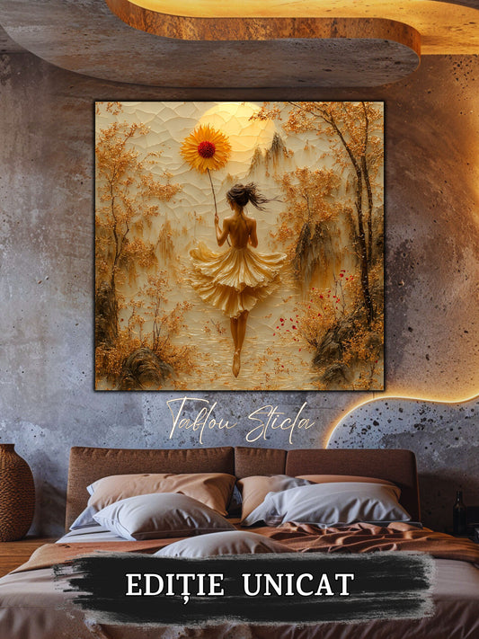 Tablou Sticla Securizata - Fragment of The Soul - 17