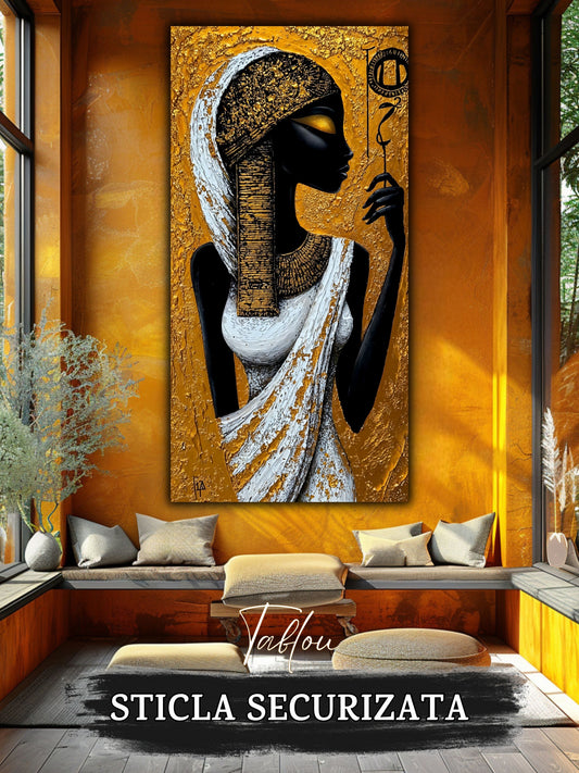 Whispers of the Nile - Tablou Sticla - 01